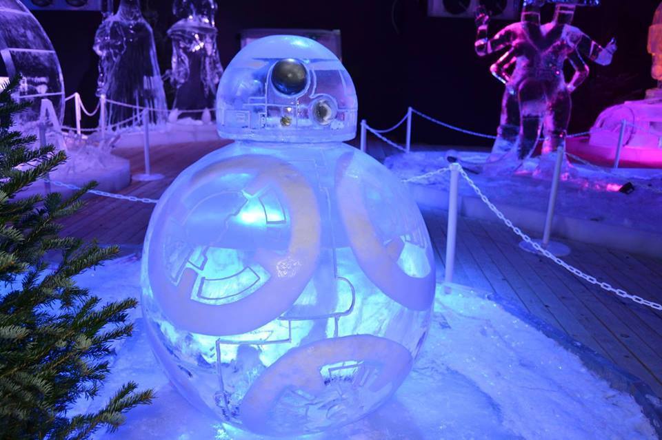 Le Festival de Sculpture de Glace de Liège célèbre Star Wars #3