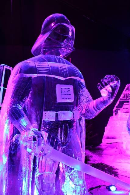 Le Festival de Sculpture de Glace de Liège célèbre Star Wars #10