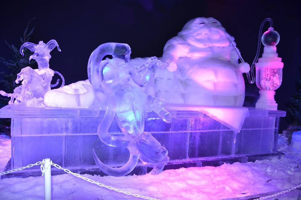 Le Festival de Sculpture de Glace de Liège célèbre Star Wars #5