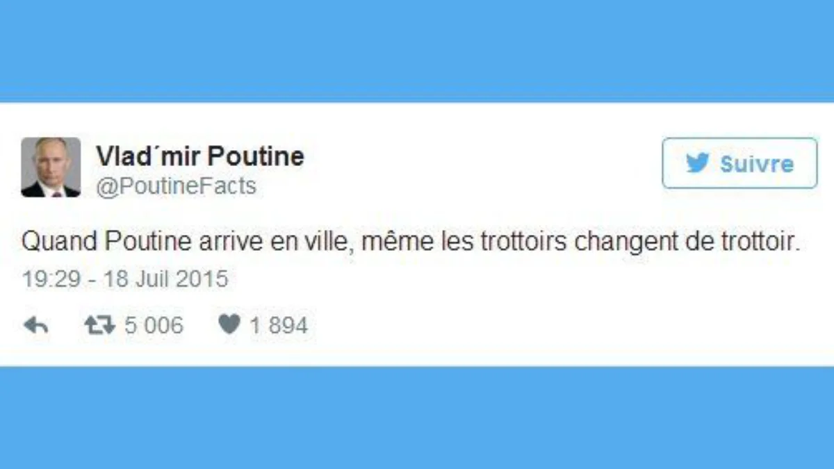 Poutine Facts : Vladimir Poutine plus fort que Chuck Norris ?