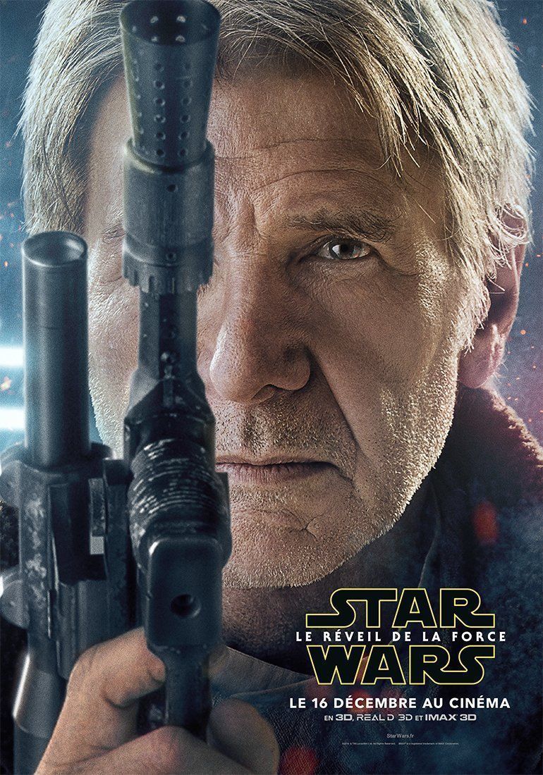 Star Wars Episode VII : 5 affiches des personnage et toujours pas de Luke Skywalker …