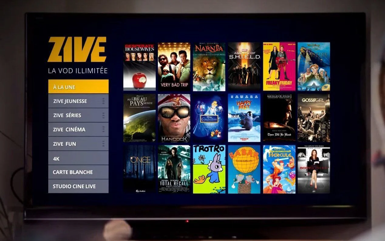 ZIVE le service SVOD de SFR qui veut concurrencer Netflix #2