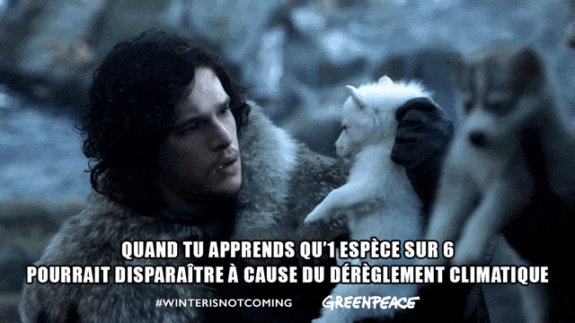 Greenpeace: La nouvelle compagne sous le thème "Winter Is Not Coming "
