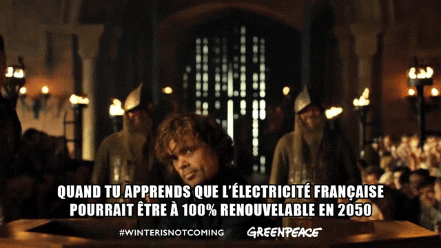 Greenpeace: La nouvelle compagne sous le thème "Winter Is Not Coming "