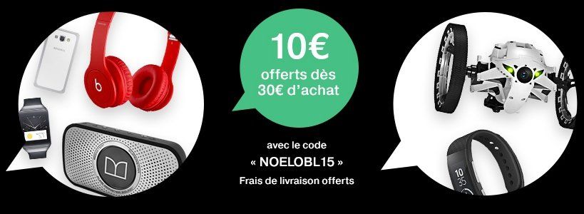 Orange offre 10€ de réduction + les frais de port sur vos cadeaux de Noël #6