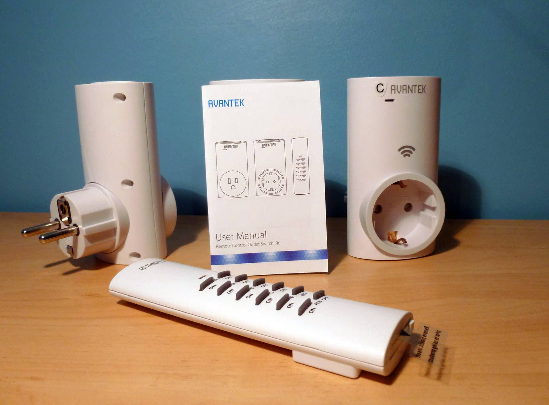 Test prises Avantek domotiques télécommandées #3