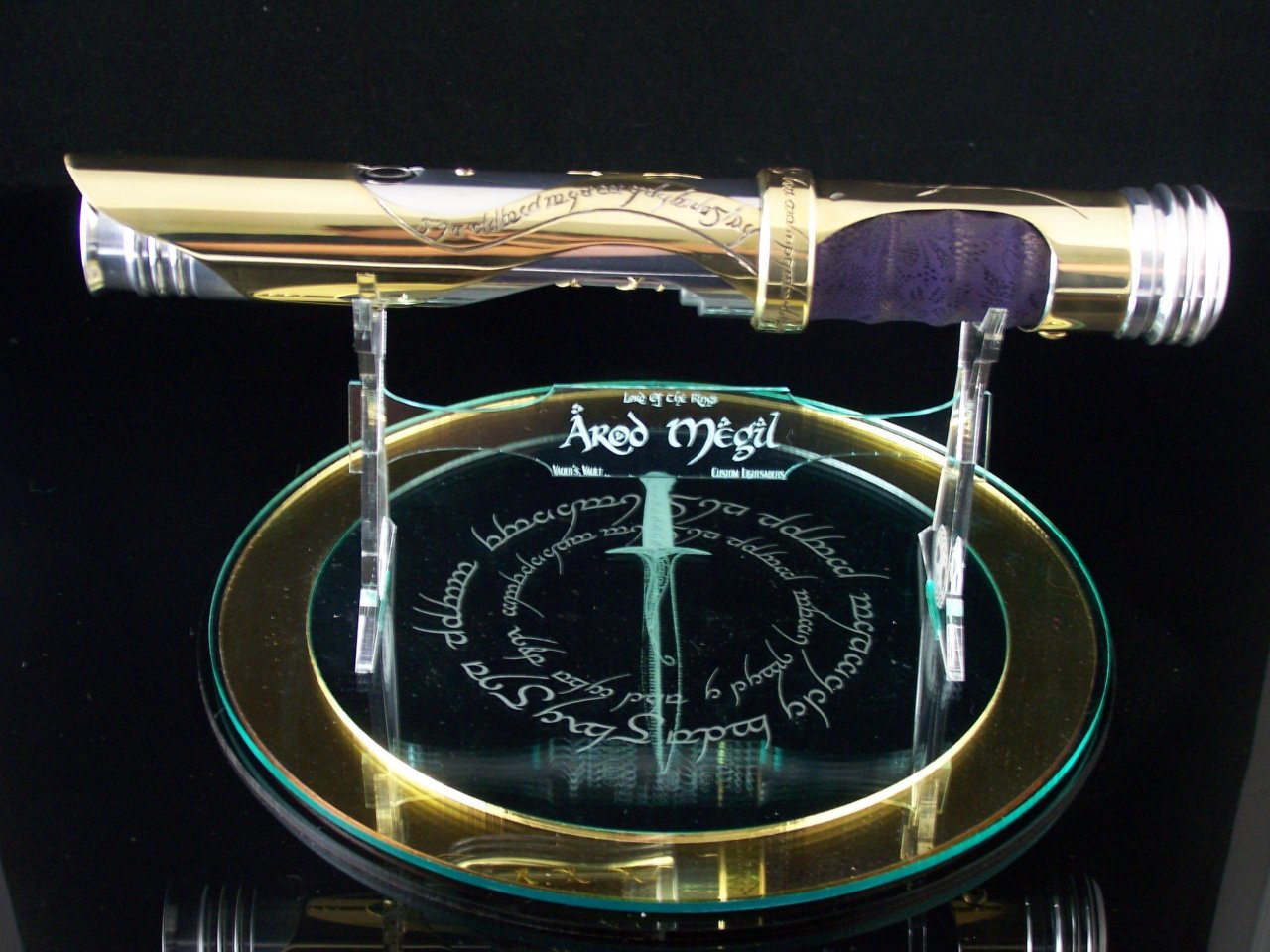 Un Sabre Laser sorti tout droit du Seigneur des Anneaux