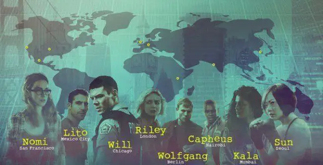 Sense8 - les aventures de 8 doubles sensitifs par Netflix