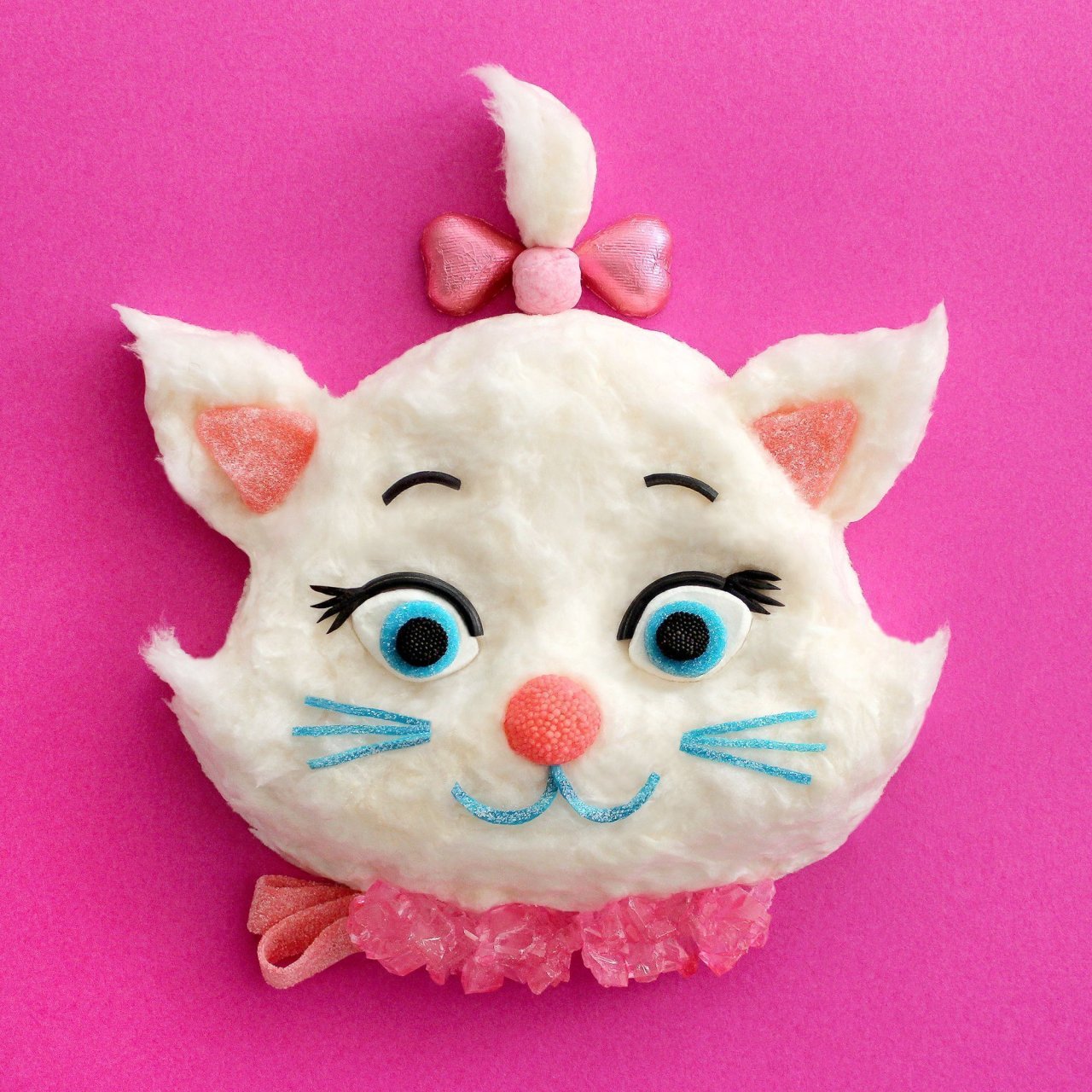 6 personnages Disney fabriqués avec de la nourriture