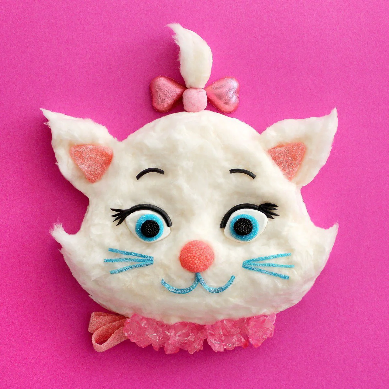 6 personnages Disney fabriqués avec de la nourriture
