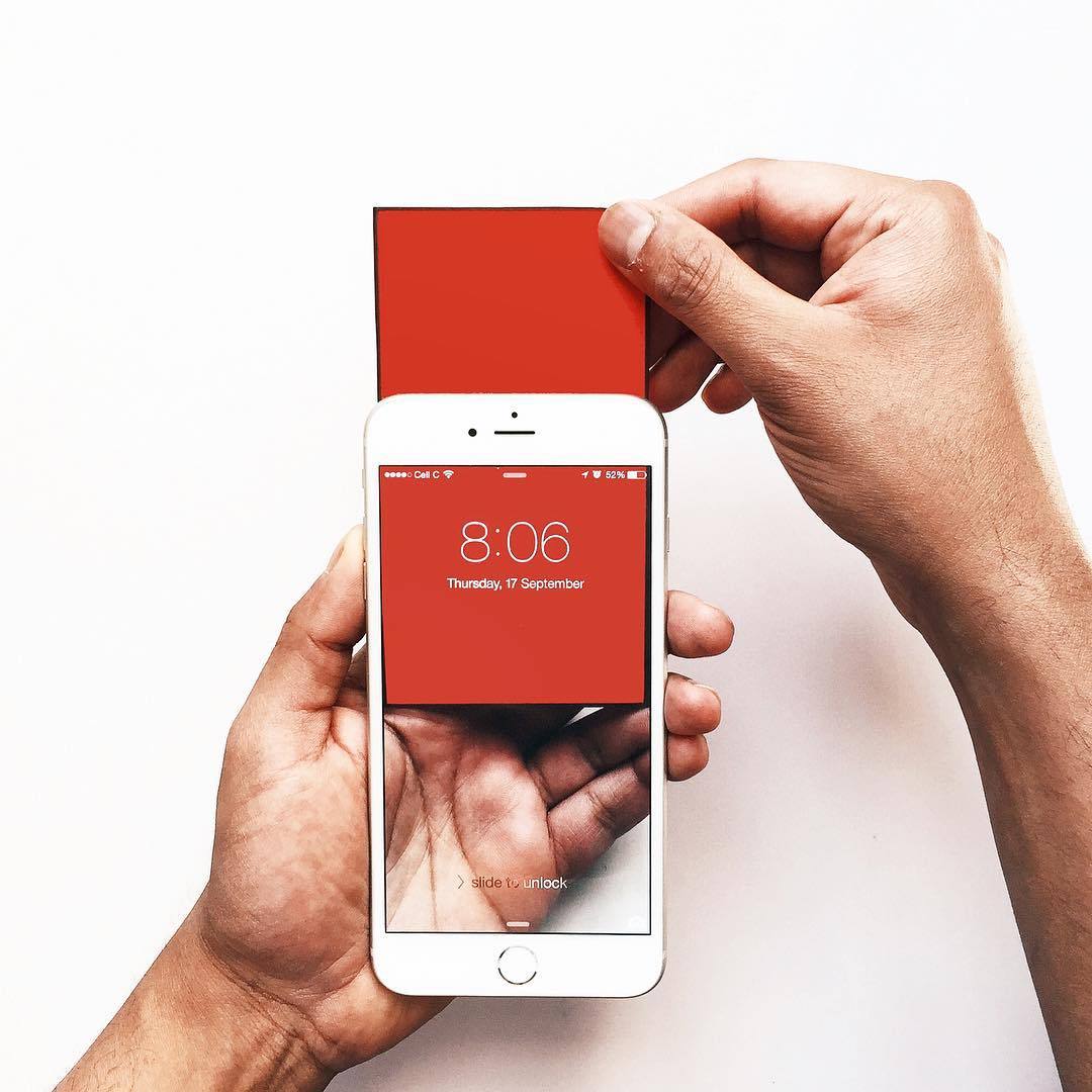 Avec juste un iPhone et quelques dessins il crée des photos Instagram absolument géniales #3