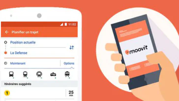 Moovit intègre 3 nouveautés : la navigation live, les alertes de descente et les vélos en libre-service