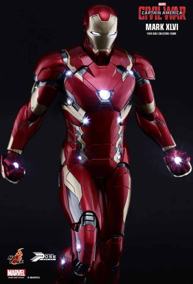 Captain America Civil War : 7 photos de la nouvelle armure d'Iron Man