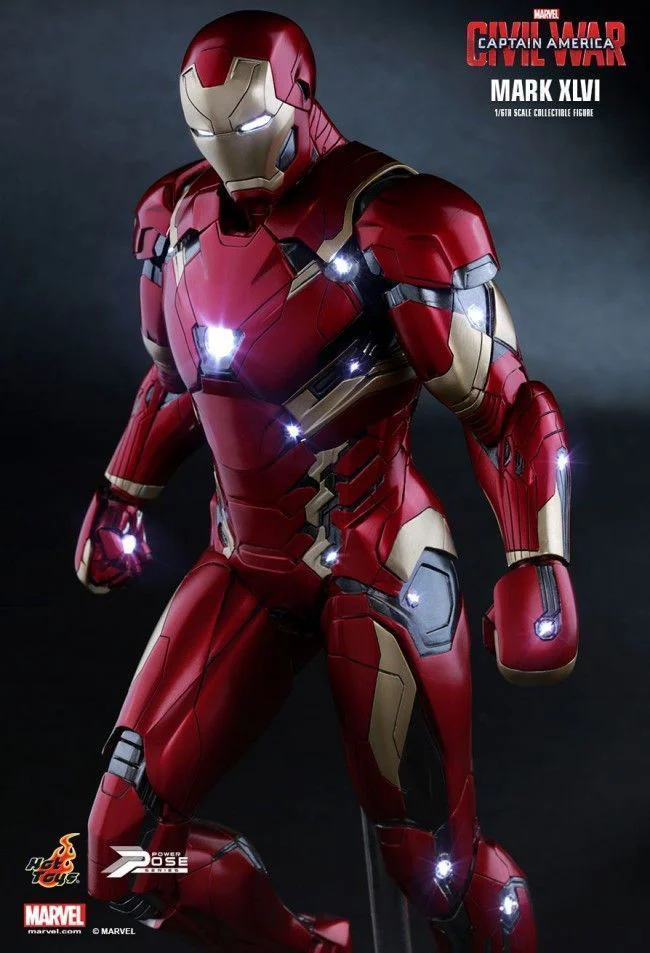 Captain America Civil War : 7 photos de la nouvelle armure d'Iron Man