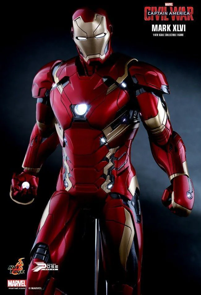 Captain America Civil War : 7 photos de la nouvelle armure d'Iron Man