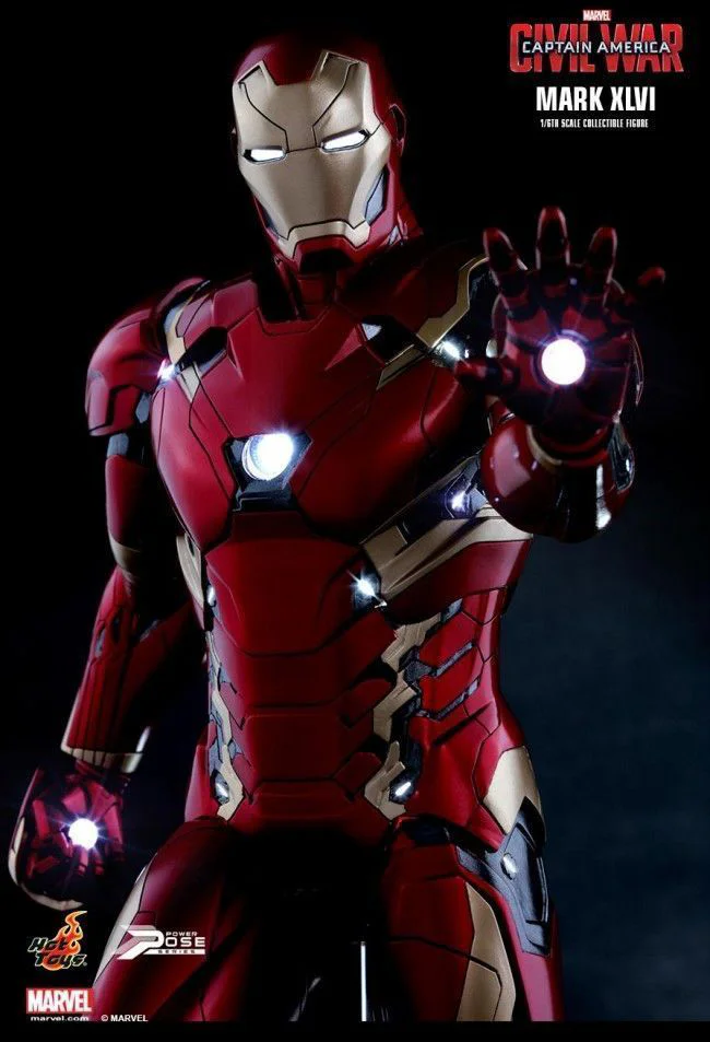 Captain America Civil War : 7 photos de la nouvelle armure d'Iron Man