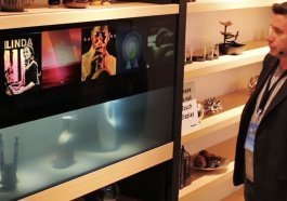 Panasonic : le téléviseur qui devient transparent en un mouvement de main