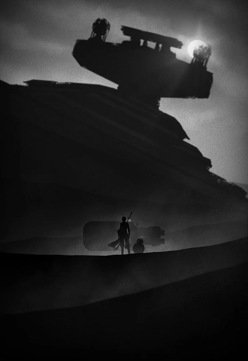 Des posters minimalistes inspirés de Star Wars