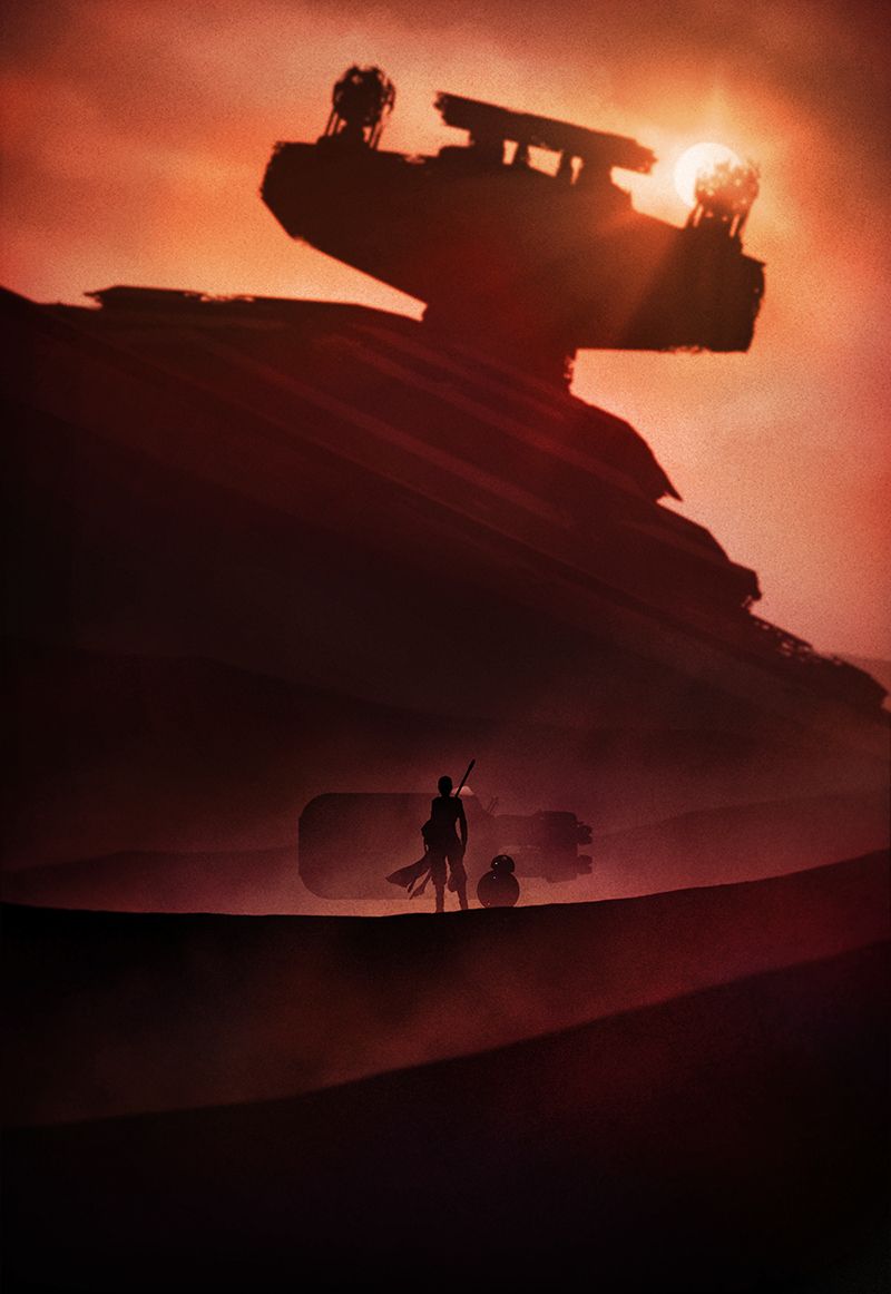 Des posters minimalistes inspirés de Star Wars #8