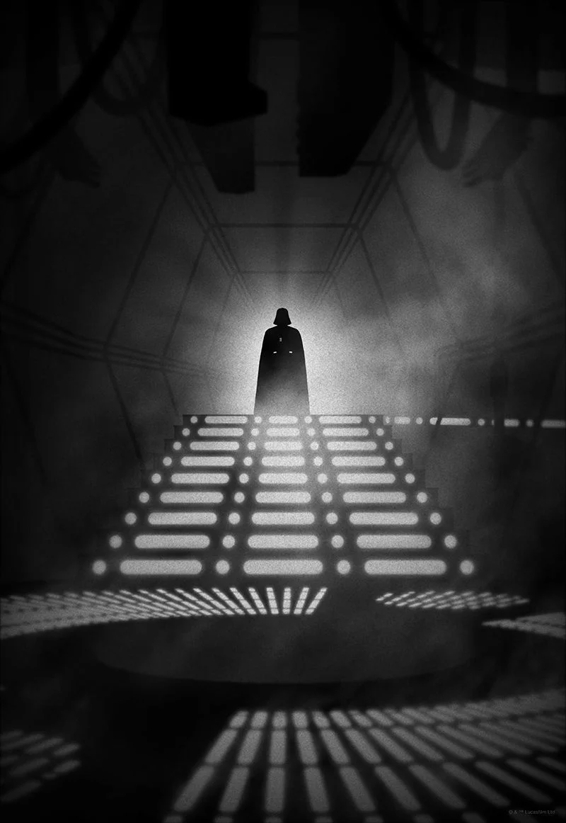 Des posters minimalistes inspirés de Star Wars