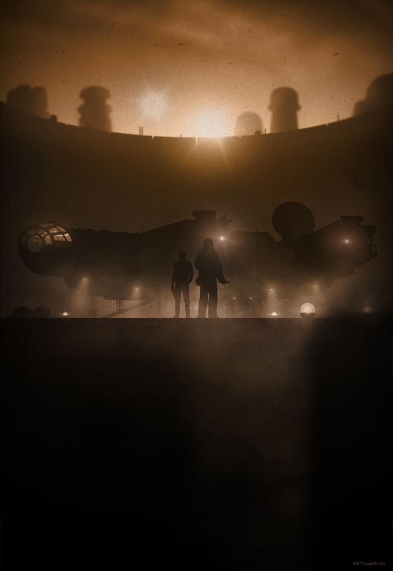 Des posters minimalistes inspirés de Star Wars #12
