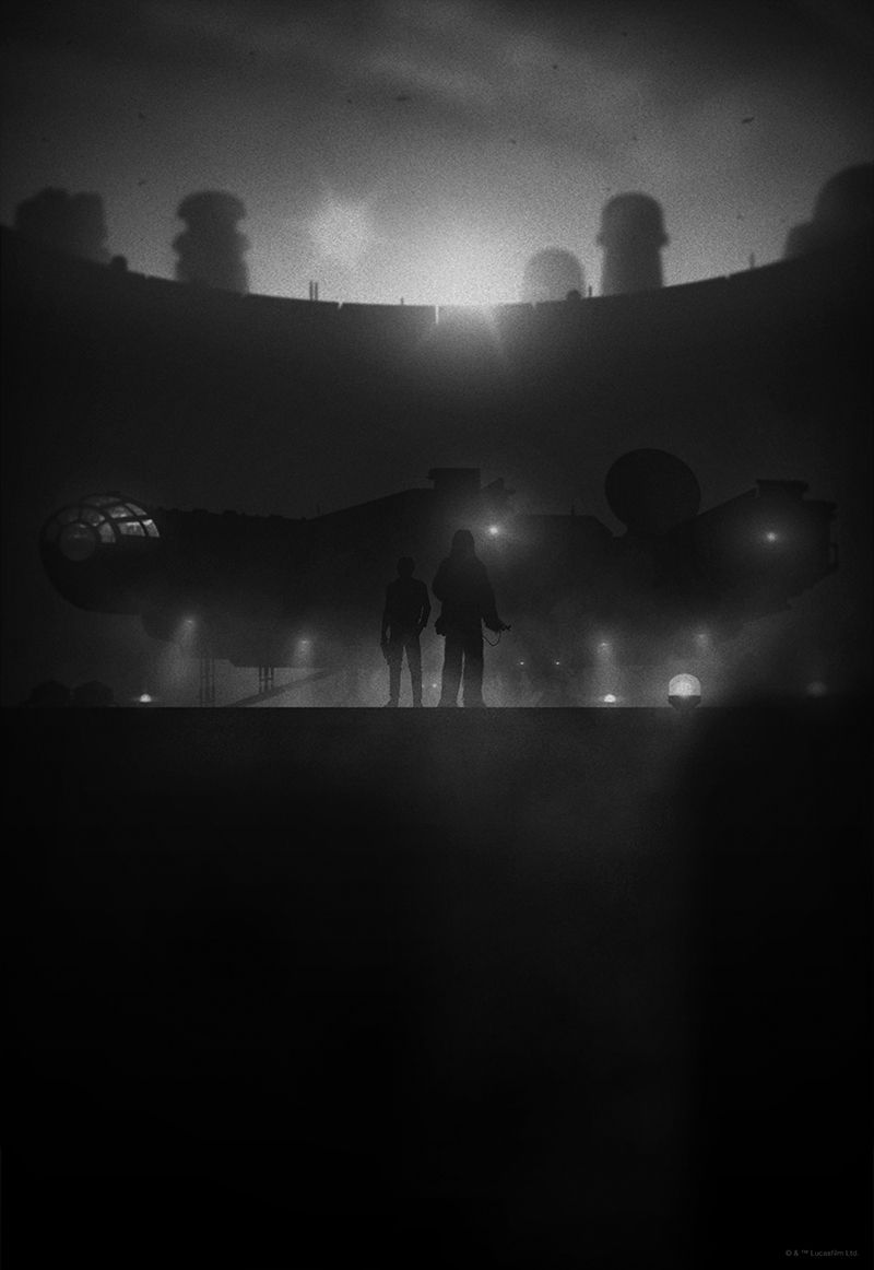 Des posters minimalistes inspirés de Star Wars #11