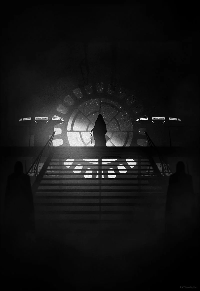 Des posters minimalistes inspirés de Star Wars