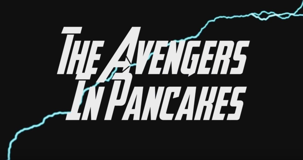Il dessine les Avengers avec des crêpes