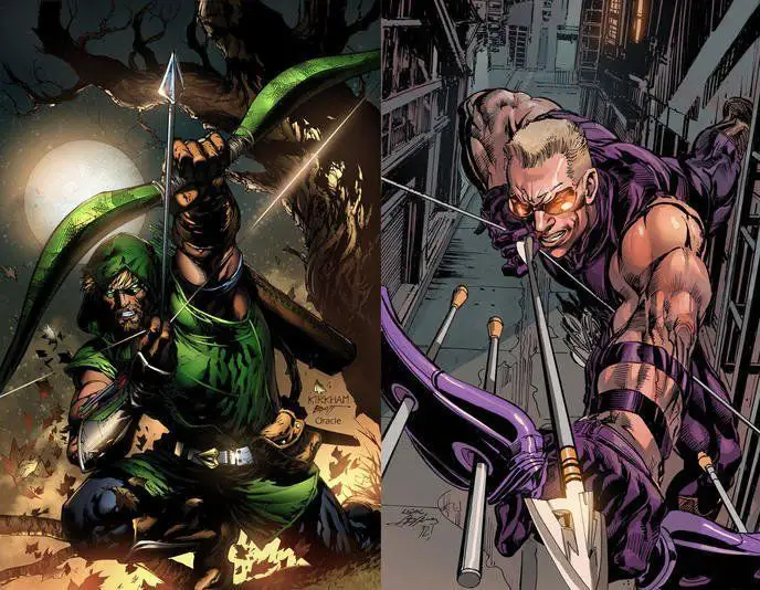 Les équivalents des super héros chez Marvel et DC Comics