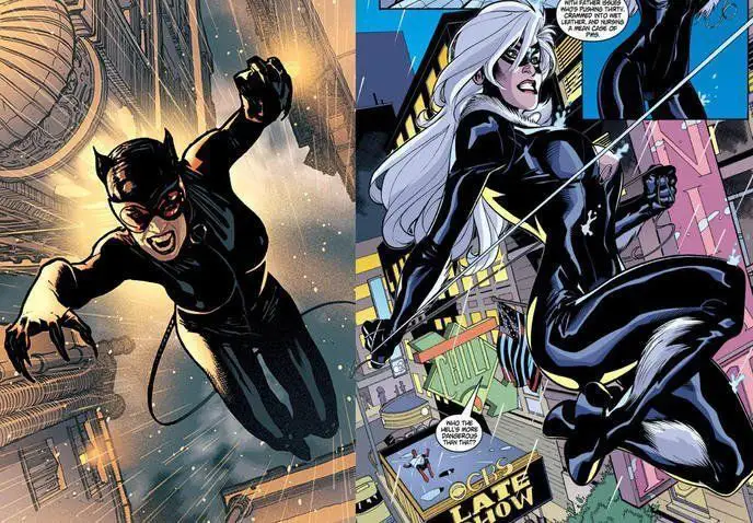 Les équivalents des super héros chez Marvel et DC Comics