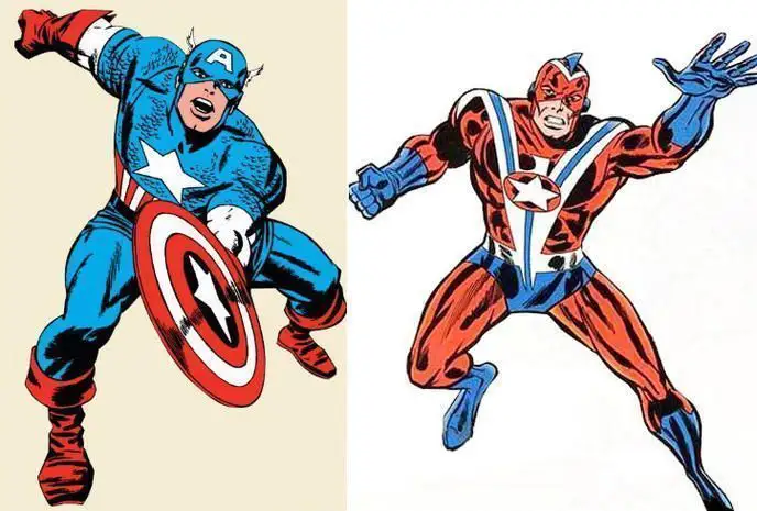 Les équivalents des super héros chez Marvel et DC Comics