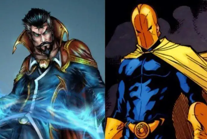 Les équivalents des super héros chez Marvel et DC Comics