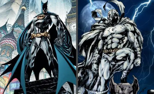 Les équivalents des super héros chez Marvel et DC Comics