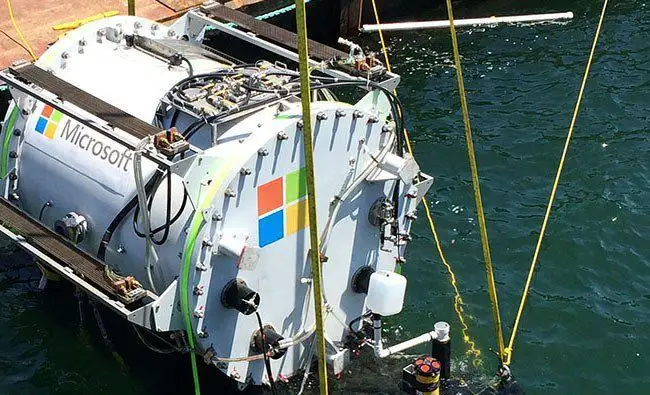 Microsoft Natik présente le premier datacenter sous-marin