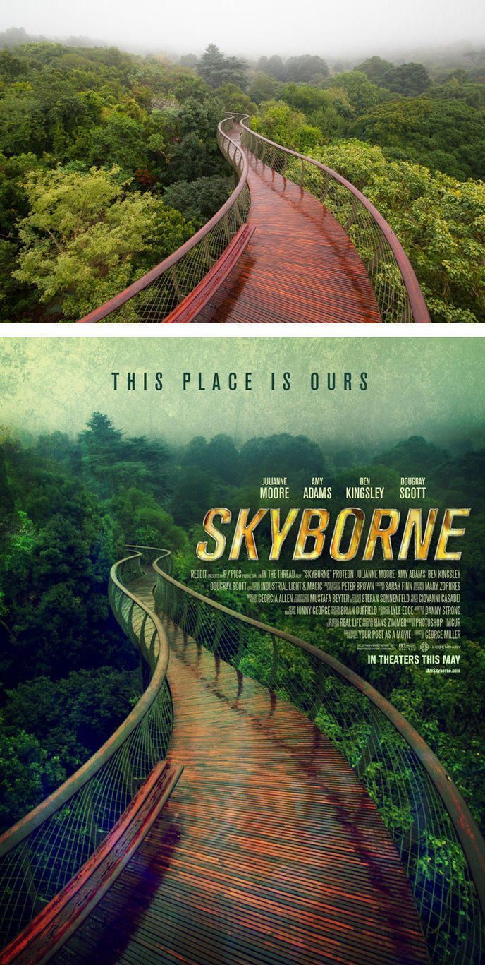 Il transforme vos photos personnelles en affiches de films #4