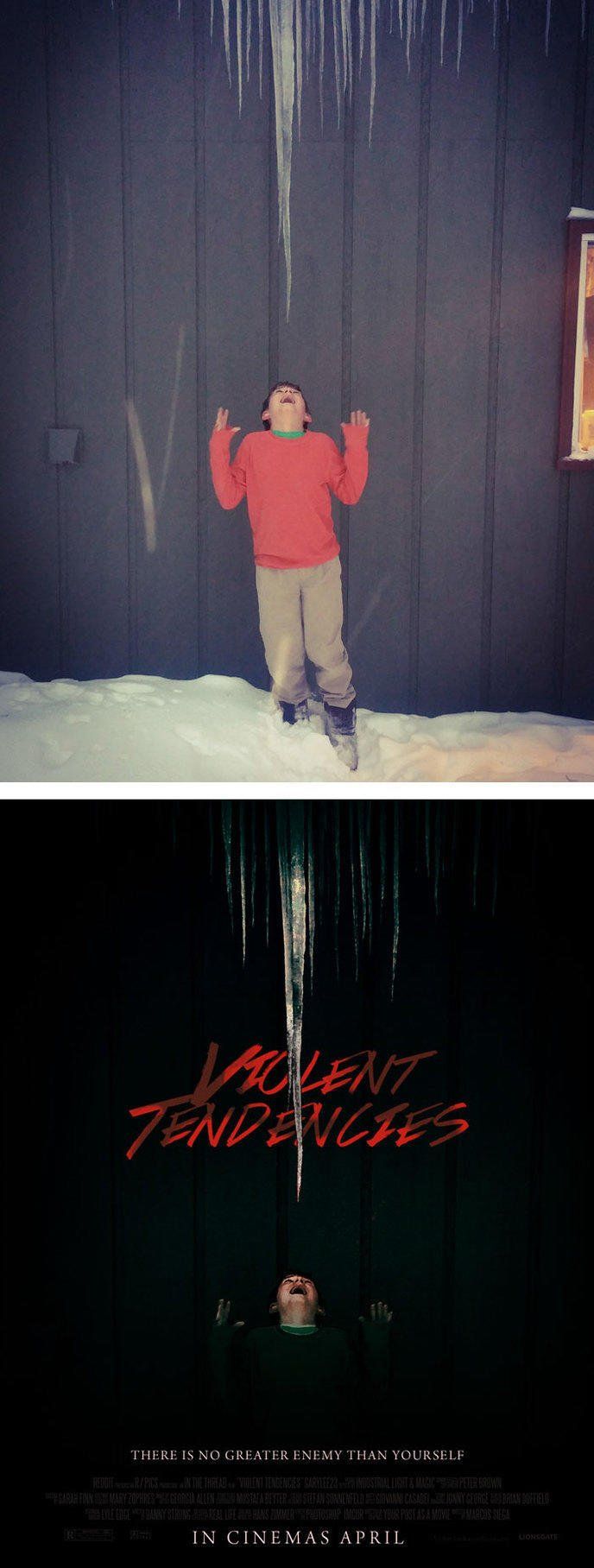 Il transforme vos photos personnelles en affiches de films #29