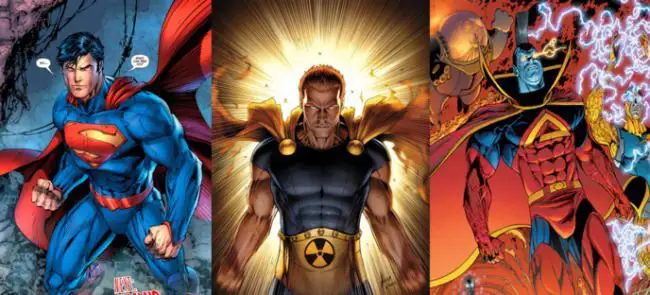 Les équivalents des super héros chez Marvel et DC Comics