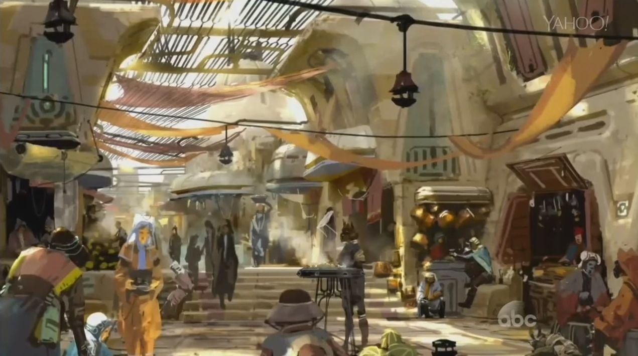 Le parc d’attraction Star Wars Land ouvrira en 2018, voici les premières images #11