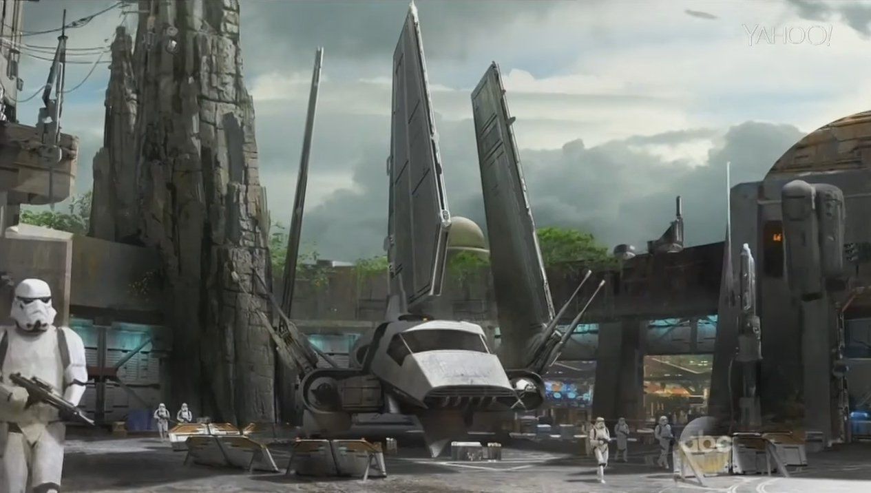 Le parc d’attraction Star Wars Land ouvrira en 2018, voici les premières images #5