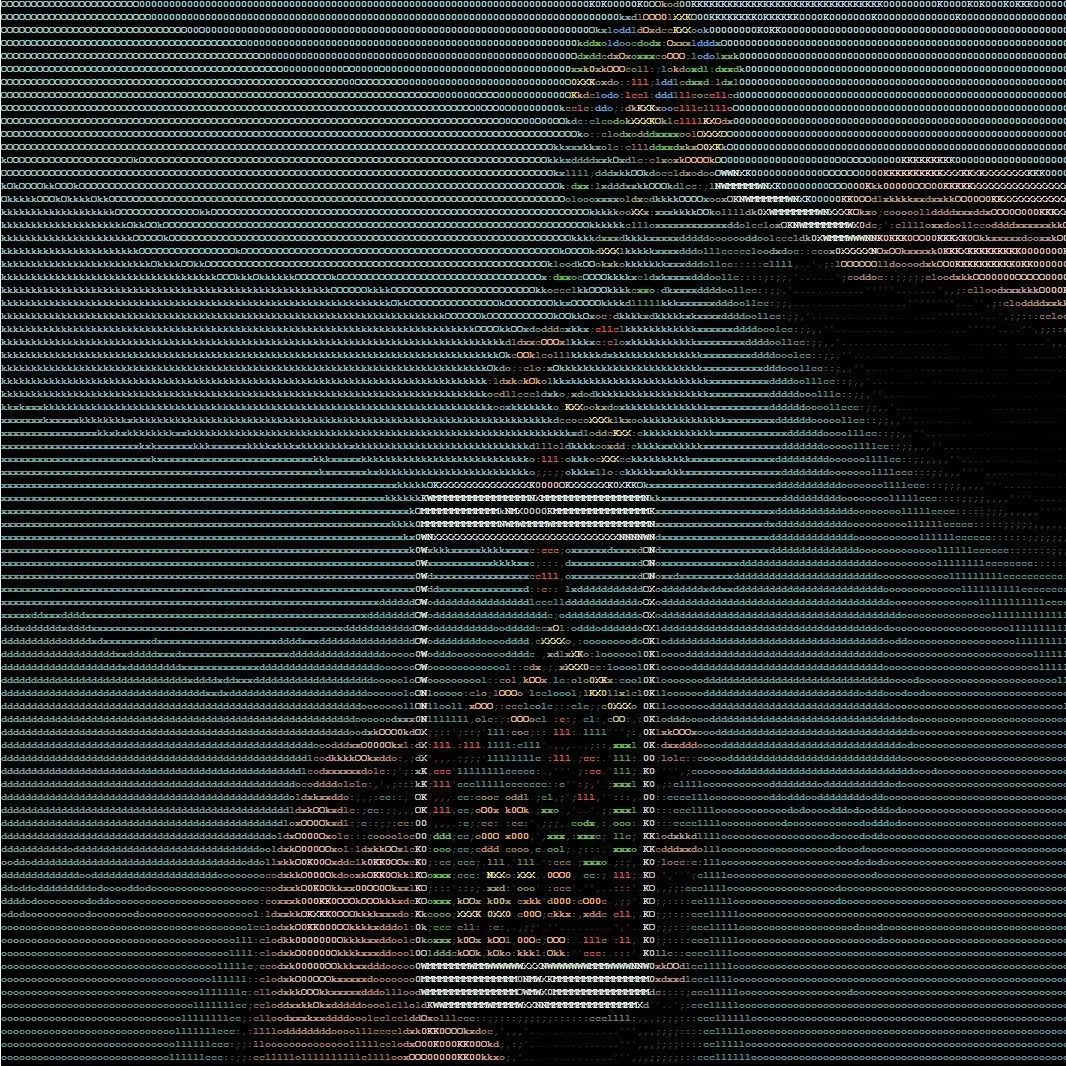 Transformez n'importe quelle photo instagram en ASCII art