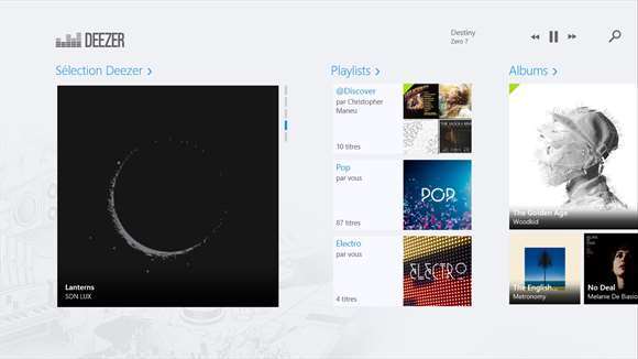 Deezer arrive en bêta sur Windows 10 #6