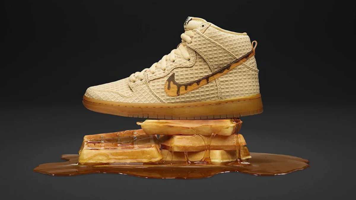 Nike lance un modèle de baskets avec texture et couleur gaufre ? !