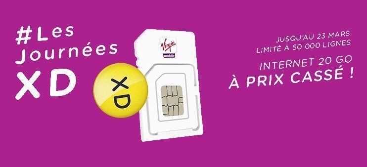 Red by SFR et Virgin Mobile proposent 2 forfaits 20Go à moins de 4 euros #2