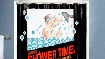 Le rideau de douche ultime pour les gamers