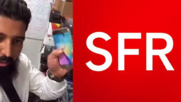 2 Employés SFR se filment en train de détruire le mobile d’un client