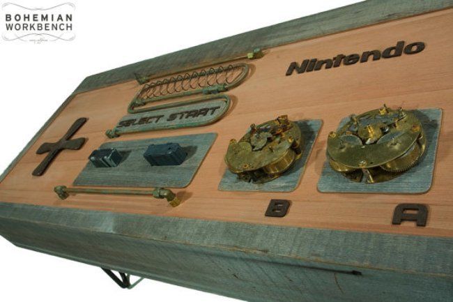 D’incroyables tables en forme de manettes NES et Super Nintendo qui fonctionnent #25