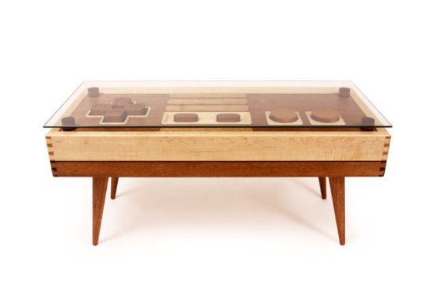 D’incroyables tables en forme de manettes NES et Super Nintendo qui fonctionnent #14