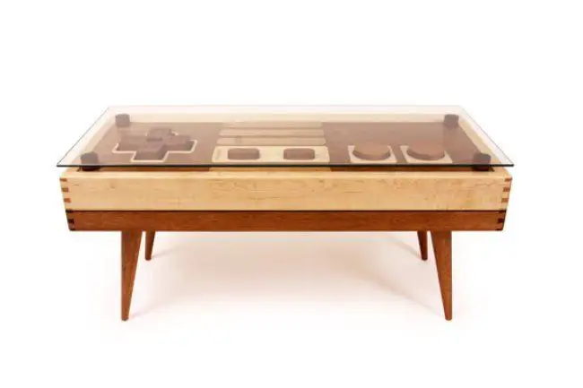 D’incroyables tables en forme de manettes NES et Super Nintendo qui fonctionnent #14