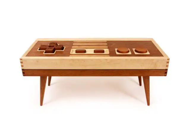 D’incroyables tables en forme de manettes NES et Super Nintendo qui fonctionnent #15