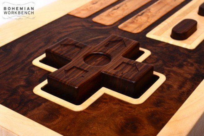 D’incroyables tables en forme de manettes NES et Super Nintendo qui fonctionnent #6